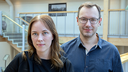 Ida Rehnström och Dariusz Kominiak på Flasheye.