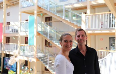 Rebecka Carlsson och Henrik Johansson från Inner Island.