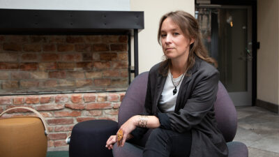 Linda Magdalena Jonsson på Alder Olmai.
