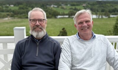 Jonny Nissilä och Pelle Berglund, affärsrådgivare på BizMaker.