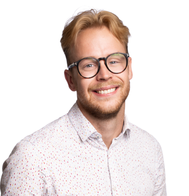 Hampus Lindqvist, affärsutvecklare på BizMaker