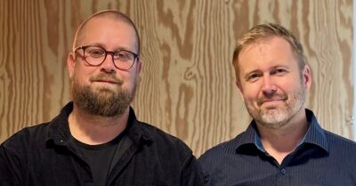 Christian Höök and Mathias Kristoferqvist, both foresters and doctoral students at SLU, are the founders of the start-up company EcoVibes.