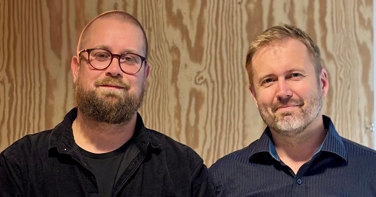 Christian Höök and Mathias Kristoferqvist, both foresters and doctoral students at SLU, are the founders of the start-up company EcoVibes.