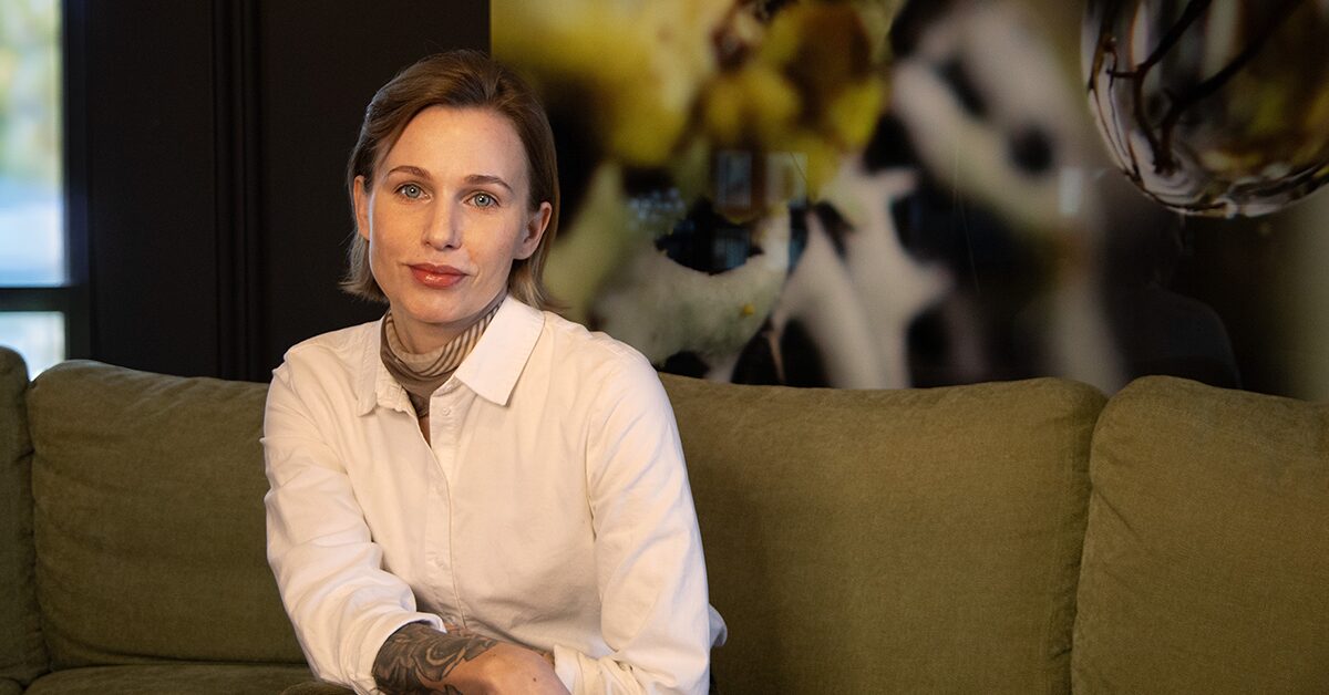 Linda Bjermqvist, founder of the startup company Concensra.